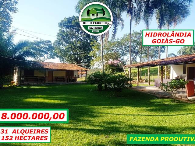 #0088 - Fazenda para Venda em Hidrolândia - GO - 2