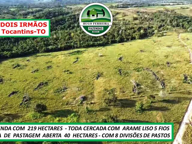 #0910 - Fazenda para Venda em Dois Irmãos do Tocantins - TO