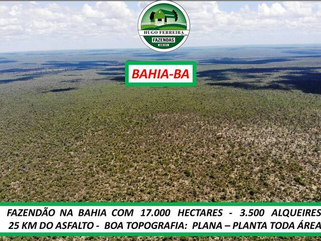 #1277 - Fazenda para Venda em Salvador - BA