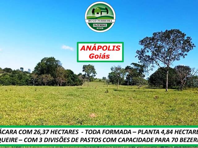 #130 - Chácara para Venda em Anápolis - GO - 3