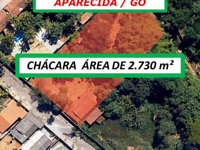 #154 - Chácara para Venda em Aparecida de Goiânia - GO - 1