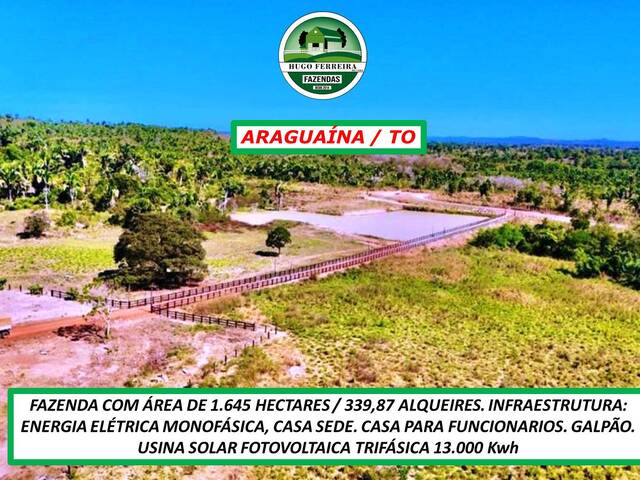 #188 - Chácara para Venda em Araguaína - TO - 3