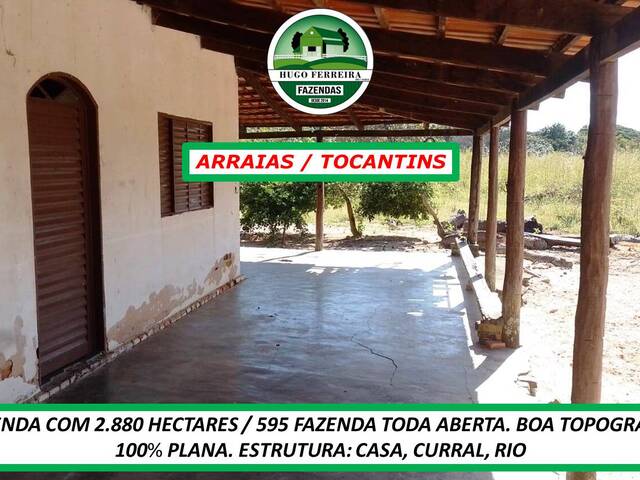 #2390 - Fazenda para Venda em Arraias - TO - 2