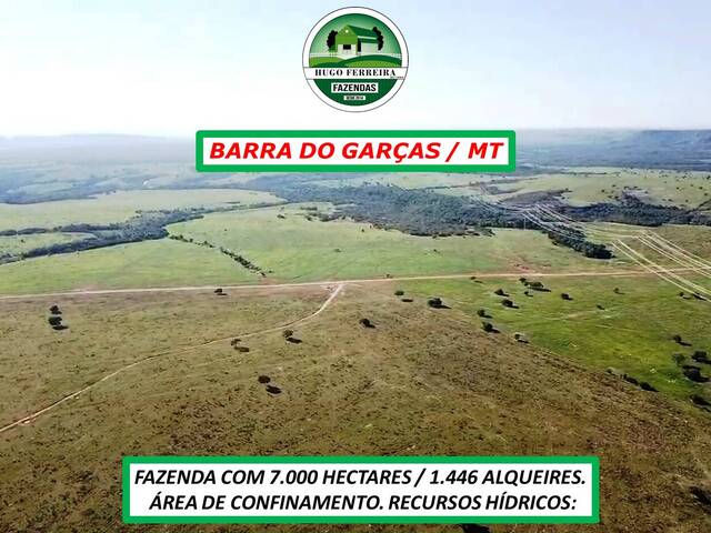 #2424 - Fazenda para Venda em Barra do Garças - MT - 2