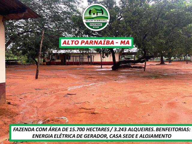 #2561 - Fazenda para Venda em Alto Parnaíba - MA - 2