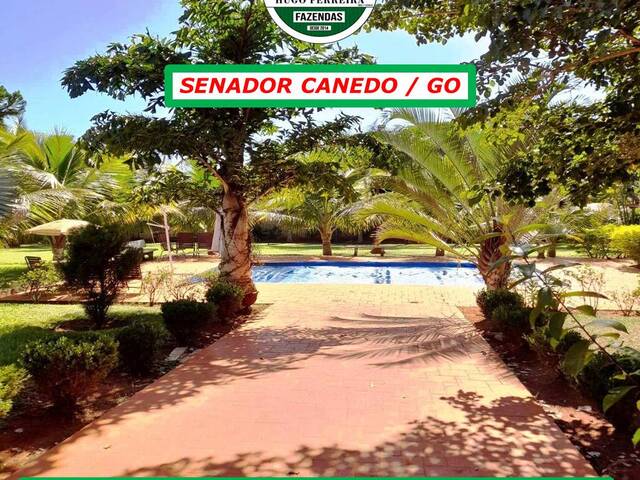 #3090 - Chácara para Venda em Senador Canedo - GO - 1