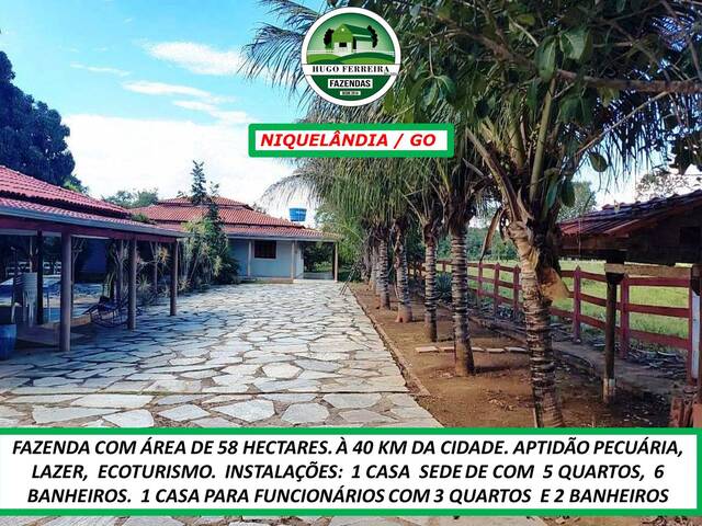 #3140 - Fazenda para Venda em Niquelândia - GO - 3