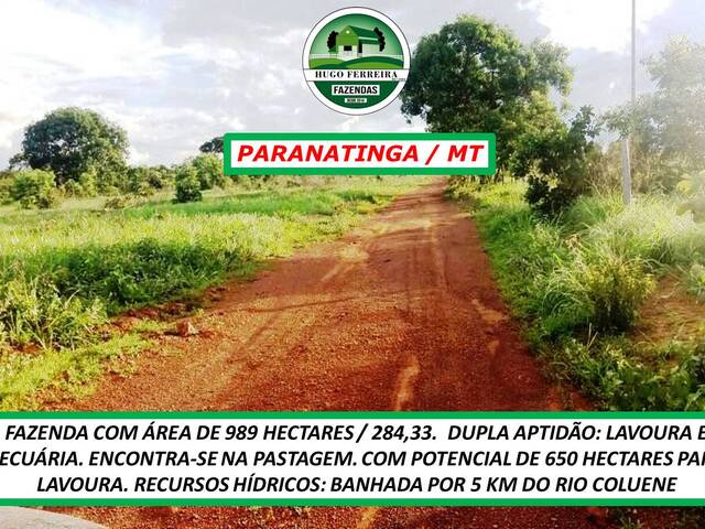 #3171 - Fazenda para Venda em Paranatinga - MT - 3