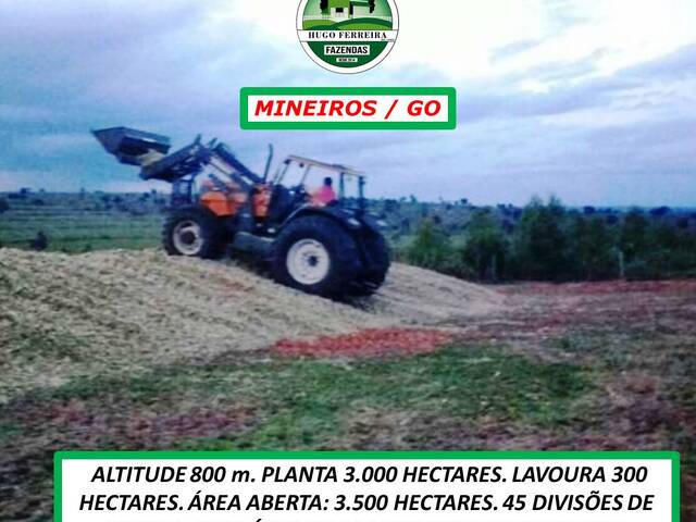 #3500 - Fazenda para Venda em Mineiros - GO - 2