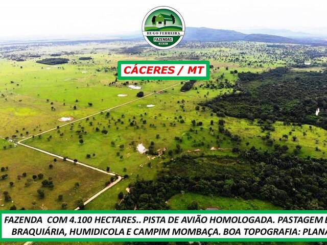 #3622 - Fazenda para Venda em Cáceres - MT - 3