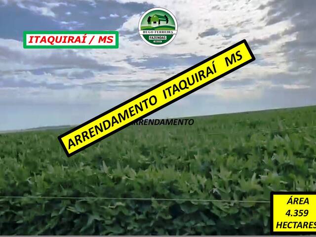 #4050 - Fazenda para Arrendamento em Itaquiraí - MS - 1