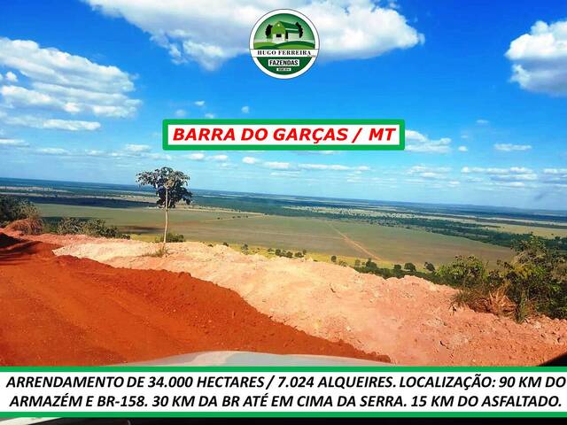 #4177 - Fazenda para Arrendamento em Barra do Garças - MT - 2