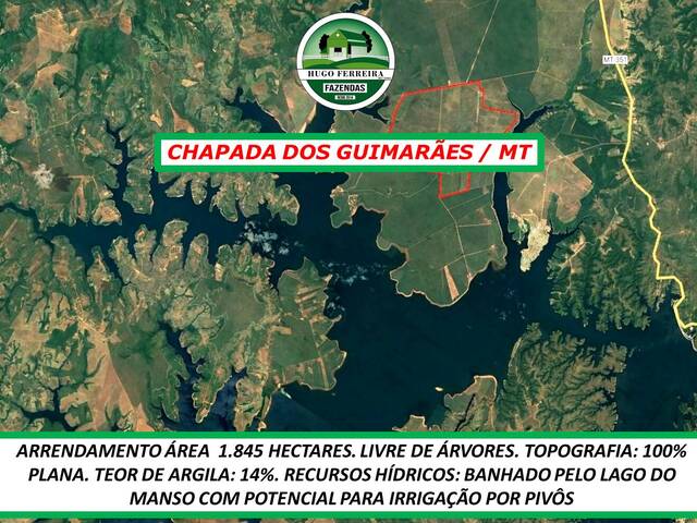 #4199 - Fazenda para Arrendamento em Chapada dos Guimarães - MT - 2