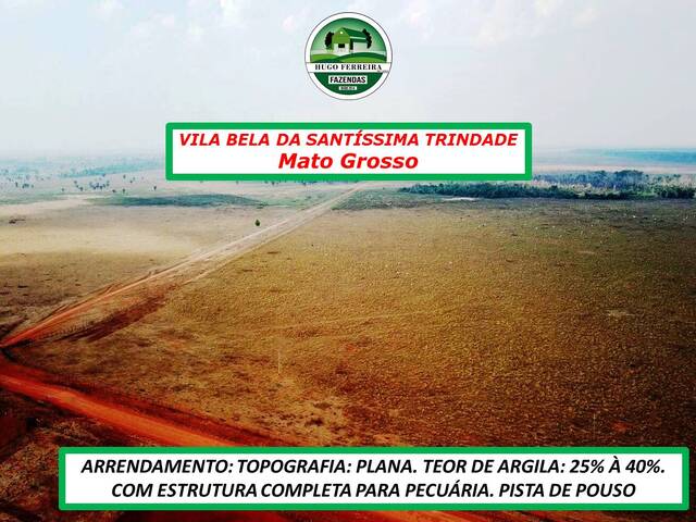 #4400 - Fazenda para Arrendamento em Vila Bela da Santíssima Trinda - MT - 3