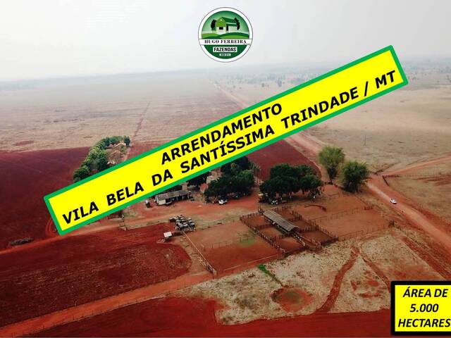 #4400 - Fazenda para Arrendamento em Vila Bela da Santíssima Trinda - MT - 1