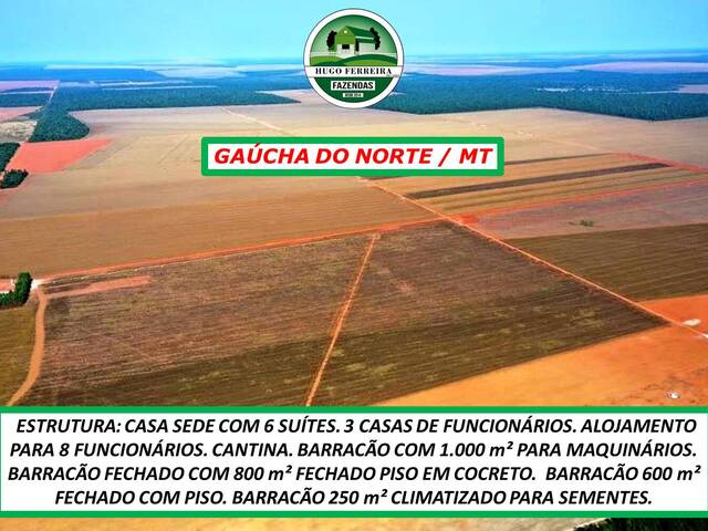 #4630 - Fazenda para  em Gaúcha do Norte - MT - 3