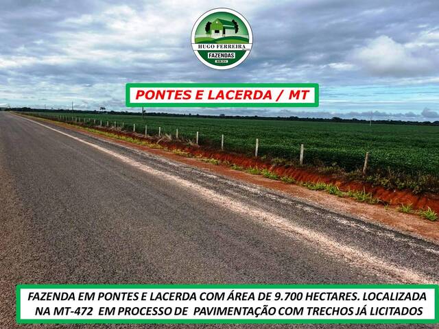 #4755 - Fazenda para Venda em Pontes e Lacerda - MT - 3