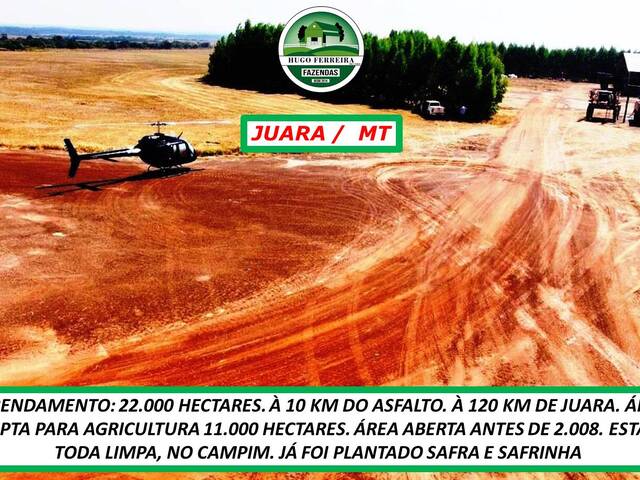 #4833 - Fazenda para Arrendamento em Juara - MT - 2