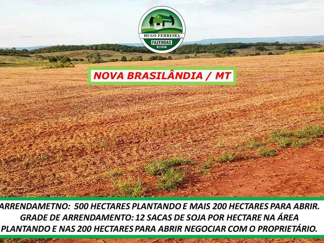 #5165 - Fazenda para Arrendamento em Nova Brasilândia - MT - 2