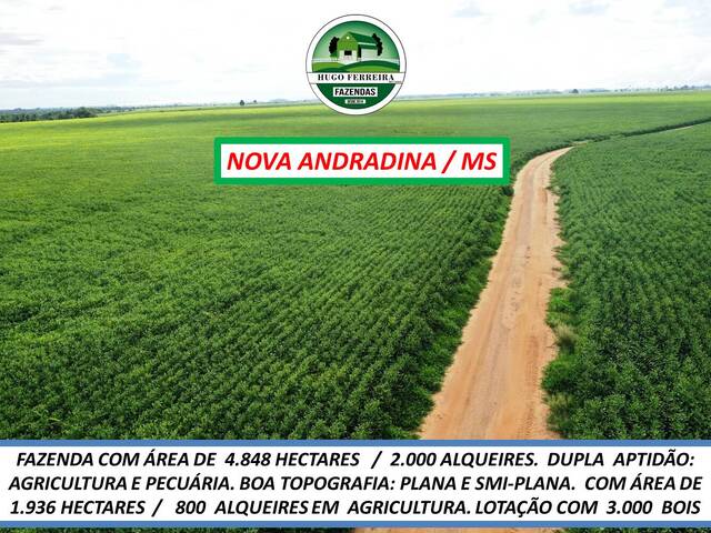 #5345 - Fazenda para Venda em Nova Andradina - MS - 3