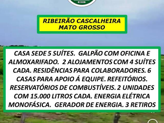 Fazenda para Venda em Ribeirão Cascalheira - 4