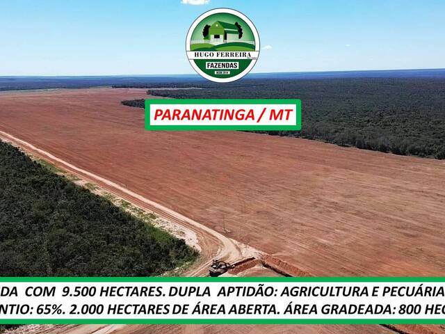 #5377 - Fazenda para Venda em Paranatinga - MT - 2