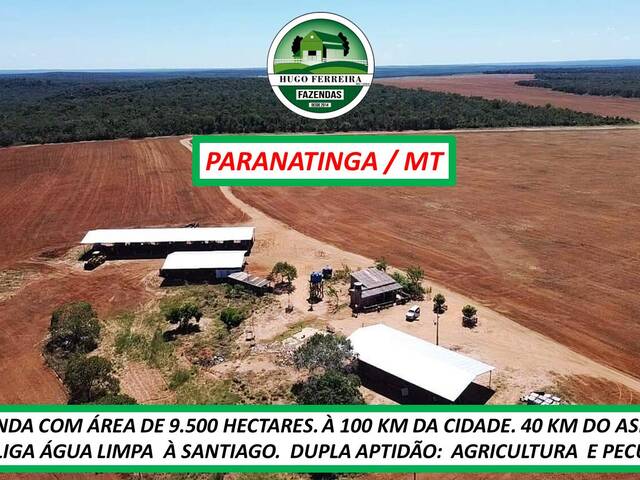 #5377 - Fazenda para Venda em Paranatinga - MT - 1