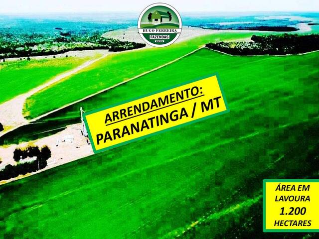#5400 - Fazenda para Arrendamento em Paranatinga - MT - 1