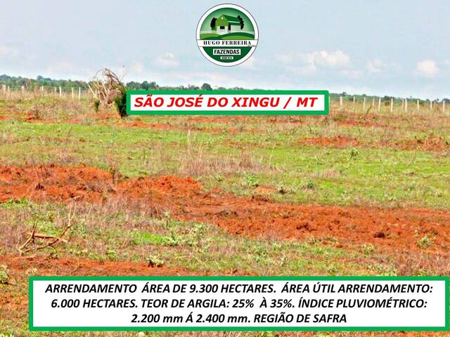 #5422 - Fazenda para Arrendamento em São José do Xingu - MT - 2