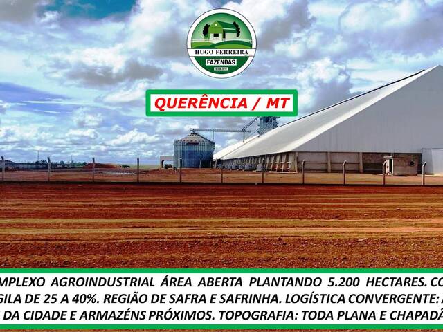 #5466 - Fazenda para Arrendamento em Querência - MT - 2