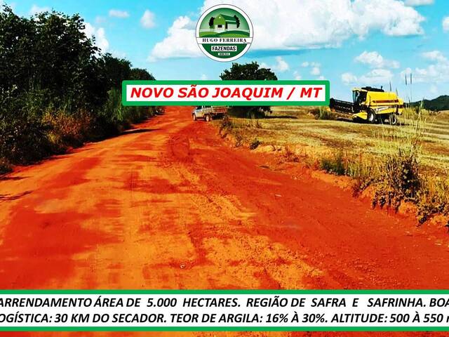 #5500 - Fazenda para Arrendamento em Novo São Joaquim - MT - 2