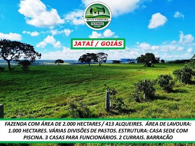 #5588 - Fazenda para Venda em Jataí - GO - 2
