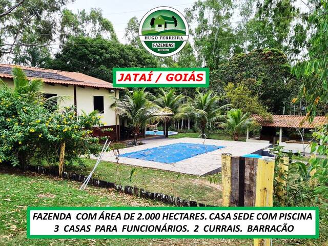 #5588 - Fazenda para Venda em Jataí - GO - 1