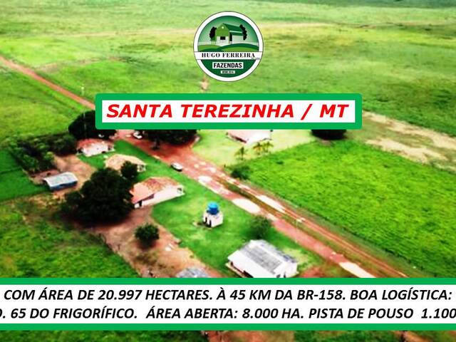 #5661 - Fazenda para Venda em Santa Terezinha - MT - 1