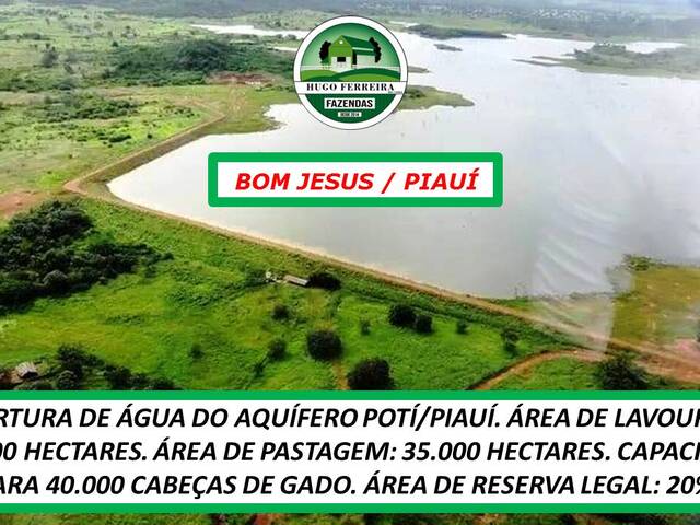 #5722 - Fazenda para Venda em Bom Jesus - PI - 2