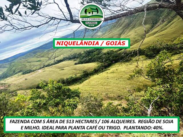 #5760 - Fazenda para Venda em Niquelândia - GO - 2