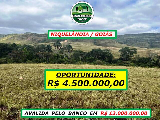 #5760 - Fazenda para Venda em Niquelândia - GO - 1