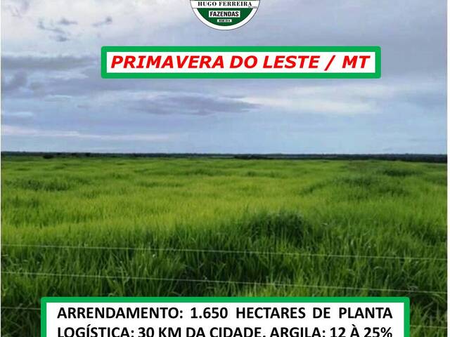 #5788 - Fazenda para Arrendamento em Primavera do Leste - MT - 2