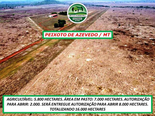 #5840 - Fazenda para Venda em Peixoto de Azevedo - MT - 2