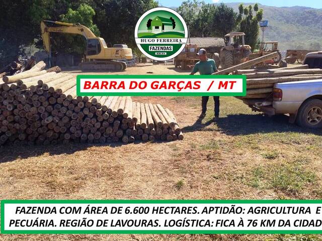 #5933 - Fazenda para Venda em Barra do Garças - MT - 1