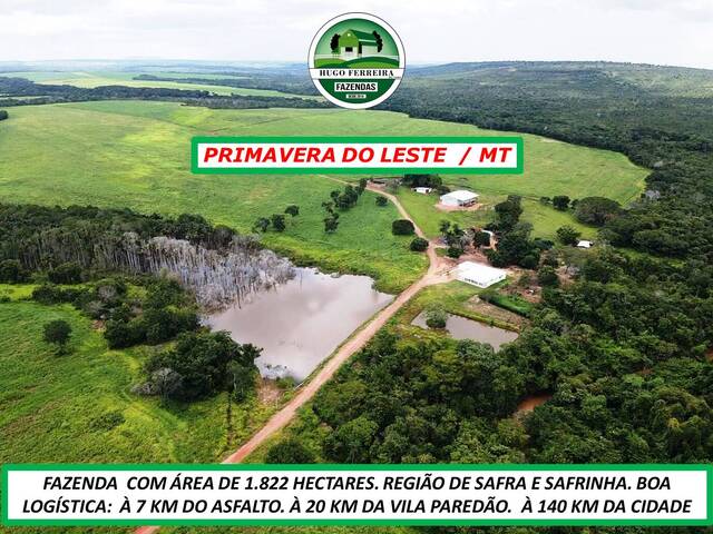 #5959 - Fazenda para Venda em Primavera do Leste - MT - 1
