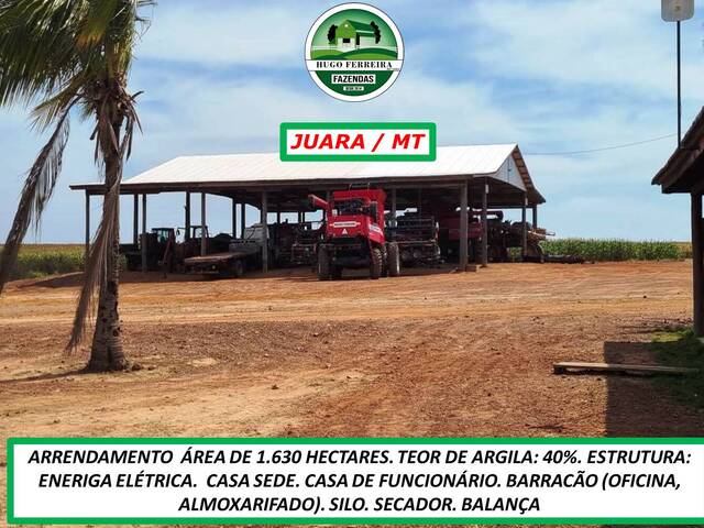 #6056 - Fazenda para Arrendamento em Juara - MT - 2