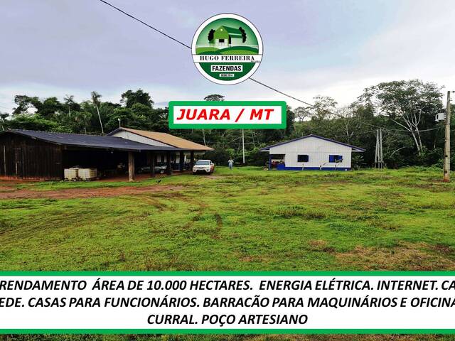 #6088 - Fazenda para Arrendamento em Juara - MT - 2