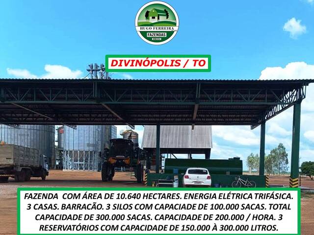 #6311 - Fazenda para Venda em Divinópolis do Tocantins - TO - 2
