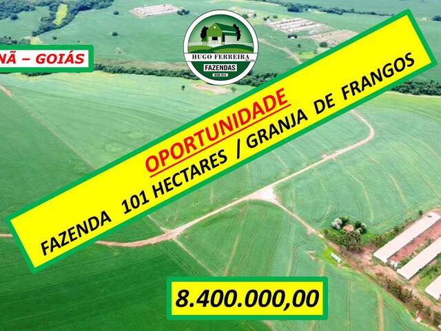 #6511 - Fazenda para Venda em Aruanã - GO - 1