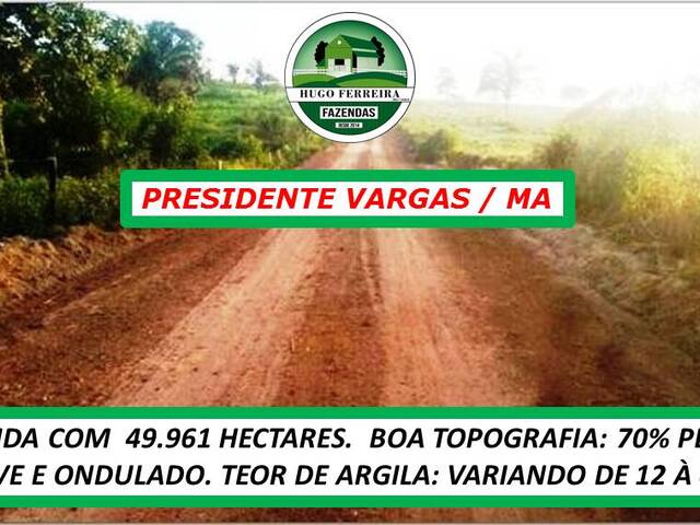 #6600 - Fazenda para Venda em Presidente Vargas - MA - 1