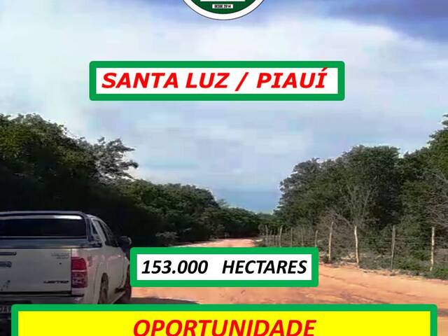 #6611 - Fazenda para Venda em Santa Luz - PI - 1