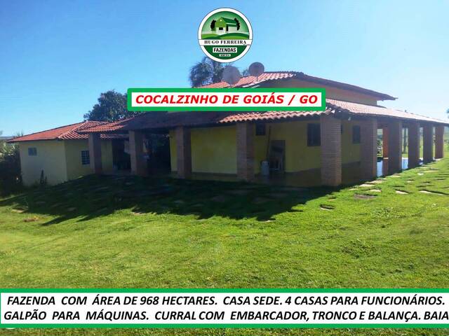 #6622 - Fazenda para Venda em Cocalzinho de Goiás - GO - 3