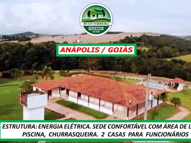 #6788 - Fazenda para Venda em Anápolis - GO - 2