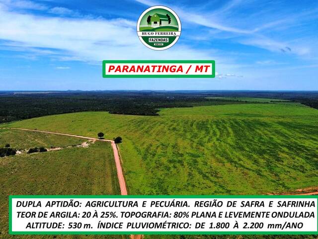 #6798 - Fazenda para Venda em Paranatinga - MT - 2